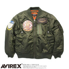 AVIREX KIDS MA-1 TOP GUN 4210163501画像
