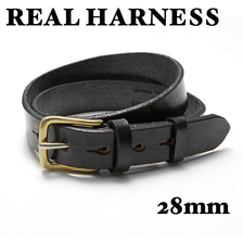 REAL HARNESS 28mm スティラップレザー ベルト画像