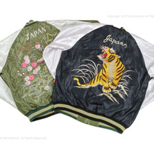 TAILOR TOYO スカジャン&ldquo;タイガー&マップ&rdquo; TT13754画像