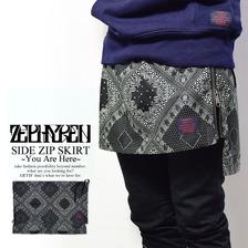 Zephyren SIDE ZIP SKIRT -You Are Here-画像