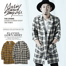 M.S.M.L. FLANNEL GOWN SHIRT M1G1-JK0B画像