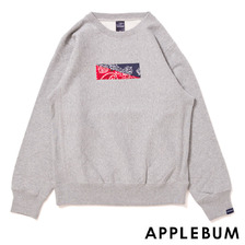 APPLEBUM Bandanna Crew Sweat GREY画像