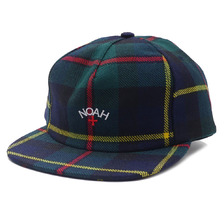 Noah Tartan Wool Hat NAVY PLAID画像