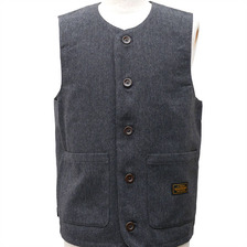 NEIGHBORHOOD H.R./CW-VEST BLACK画像