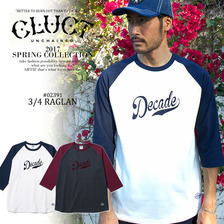 CLUCT 3/4 RAGLAN 02391画像
