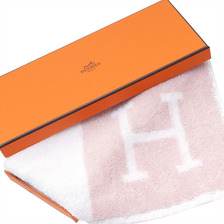 HERMES Avalon ハンドタオル PINK画像