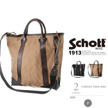 Schott CANVAS TOOL BAG 412099902画像