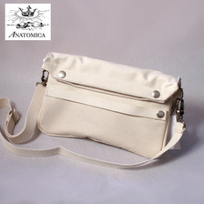 ANATOMICA SMALL SHOULDER BAG NATURAL画像