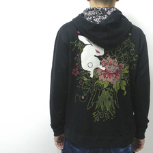 CHIKIRIYA パーカー "薬玉兎" MM3436画像
