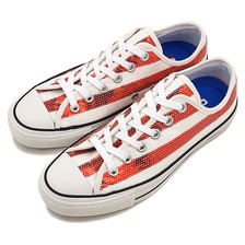 CONVERSE ALL STAR 100 SPANGLE USF OX RED 32891872画像