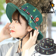 go slow caravan 柄アドベンチャーハット 352905画像