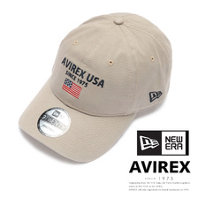 AVIREX × NEW ERA 9TWENTY POLO CAP U.S.A FLAG 6169102画像