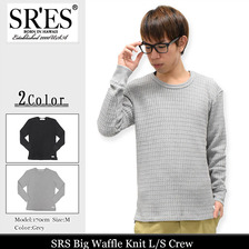 PROJECT SR'ES Big Waffle Knit L/S Crew KNT01260画像