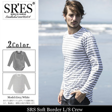 PROJECT SR'ES Soft Border L/S Crew KNT01261画像