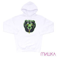 MISHKA DEATH ADDER PULLOVER HOOD WHITE FL161148画像