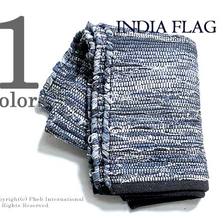 INDIA FLAG DENIM RAG 100&times;150画像