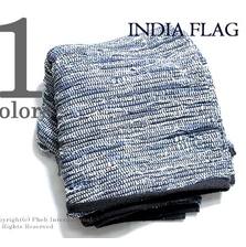 INDIA FLAG DENIM RAG 150&times;150画像