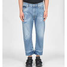 MARCELO BURLON LEO SKATER FIT JEANS CMCE006S173740627300画像