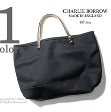 CHARLIE BORROW 20"HANDLE WORKMAN TOTE BLACK CB002画像