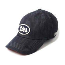 UES ワッペン付きデニムキャップ 82DC画像