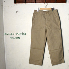 BARLEY HARVEST SEASON storehouse BAKER PANTS KHAKI DUCK画像