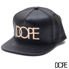 DOPE ALLIGATOR 24K SNAPBACK BLACK画像