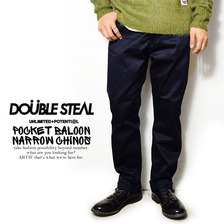 DOUBLE STEAL POCKET BALOON NARROW CHINOS 765-77011画像
