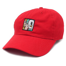 BLOOD'S THICKER Summertime Shootout Dad Hat RED画像