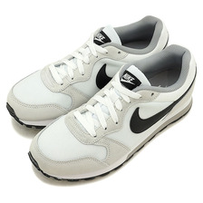 NIKE WMNS MD RUNNER 2 WHITE/BLACK-WOLF GREY 749869-100画像