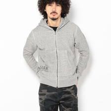 AVIREX L/S NAVAL VINTAGE SWEAT PARKA 6163538画像