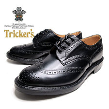 Tricker's M5633 10 COUNTRY BOURTON BLACK画像