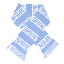 Supreme Bar Stripe Scarf LT.BLUE画像