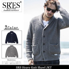 PROJECT SR'ES Heavy Knit Shawl JKT JKT00637画像