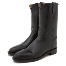 CHIPPEWA womens 10-inch roper boots BLACK CP1901W67画像