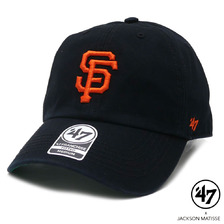 '47 Brand × JACKSON MATISSE SAN FRANCISCO GIANTS FRANCHISE CAP BLACK画像