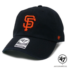 '47 Brand &times; JACKSON MATISSE SAN FRANCISCO GIANTS FRANCHISE CAP BLACK画像