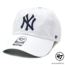 '47 Brand &times; JACKSON MATISSE NEW YORK YANKEES FRANCHISE CAP WHITE画像