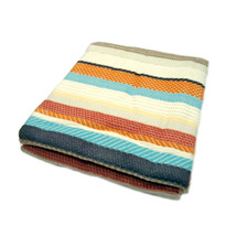 PENDLETON XA308 CHIMAYO COTTON JACQUARD THROW MADE IN U.S.A./chimayo cora画像