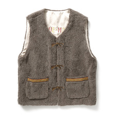 RADIALL SMOKEY VEST (BROWN)画像