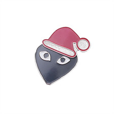 COMME des GARCONS HOLIDAY emoji PINS SANTA画像