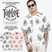 TOYPLANE S/S OUTLAST OPEN COLLAR SHIRT TP17-HSH05画像
