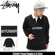 STUSSY Panel Rugby L/S Polo 114943画像