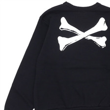 WTAPS DESIGN CREW NECK 04/SWEATSHIRT.COTTON BLACK 162ATDT-CSM07S画像