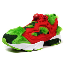 Reebok NSTAPUMP FURY CV "GRINCH" "LIMITED EDITION" L.GRN/GRN/RED/WHT BD4758画像