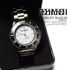 Zephyren PAISLEY WATCH -WHITE-画像