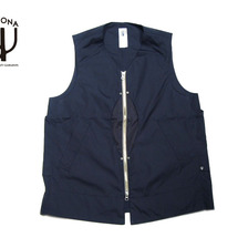 CORONA T/C WEATHER CLOTH EXPLORER'S UTILITY OUTER VEST/navy CV032-17-02画像