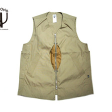 CORONA T/C WEATHER CLOTH EXPLORER'S UTILITY OUTER VEST/beige CV032-17-03画像