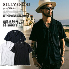 SILLY GOOD CYT & SEW OPEN COLLOR SS SHIRTS S1G1-MTCS05画像