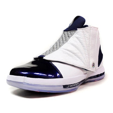 NIKE AIR JORDAN XVI RETRO "MIDNIGHT NAVY" "MICHAEL JORDAN" "LIMITED EDITION for JORDAN BRAND" WHT/NVY 683075-106画像
