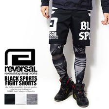 reversal BLACK SPORTS FIGHT SHORTS RVAT16AW007画像